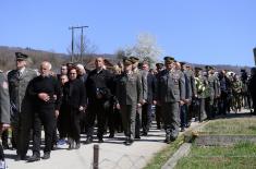 Lieutenant Colonel Dejan Stanojević laid to rest