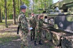 Specialist Training for Soldiers of ARU AAD Branch 