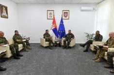 Visit from Commander of European Union Force in BiH