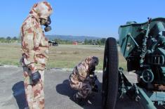 Members of Hungarian Armed Forces undergo training at CBRN Centre