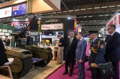 Министар Стефановић на отварању Међународног сајма војне технике "EUROSATORY 2022" у Паризу