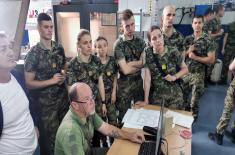 Cadet training in Technical Overhaul Institute “Čačak“