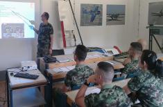 Military aircraft maintenance training