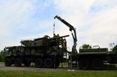 Training with Pantsir S1 Artillery Missile System