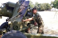 Soldiers performing military service undergo specialty training 