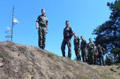 Obilazak snaga Vojske Srbije u Kopnenoj zoni bezbednosti