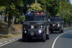 New armoured vehicles in MP units