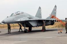 MiG-29 flight training