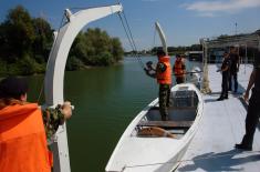 Soldier training in River Flotilla