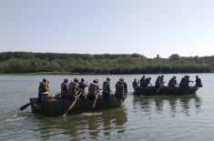 Engineer Corps’ training on Sava River