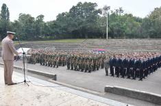 Početak nove školske godine u srednjim vojnim školama