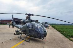 Combat Helicopter Training in 98th Air Brigade