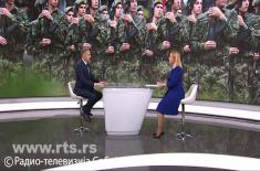 Министар Стефановић за РТС: Нови официри велико појачање за Војску Србије