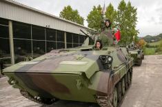 Training in Serbian Armed Forces in Mechanised Battalions