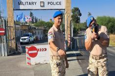 Regular rotation of Serbian contingent in UNFICYP