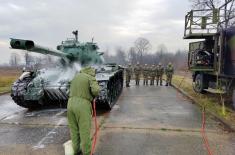 Training in Serbian Armed Forces CBRN Units