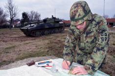 Obuka u haubičkom artiljerijskom divizionu Kopnene vojske