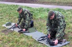 Soldiers take military skills test following specialized training