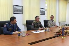 Meeting with Head of Military Liaison Office