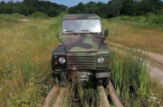 Training in Terrain Vehicle Driving in Peacekeeping Operations