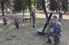 Soldiers undergo specialized training as part of military service