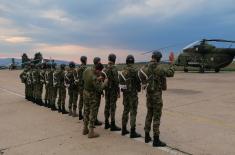 Members of 63rd Parachute Brigade display great competence