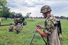 Soldiers performing military service undergo skills assessment