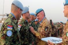 Regular rotation of SAF troops in UNIFIL