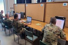 Mechanized battalion conducts computer assisted exercise