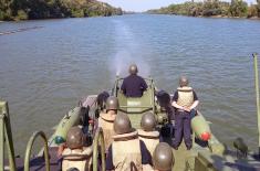 Live-fire training against targets on water