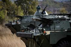 Tactical training in Armoured Reconnaissance Battalion
