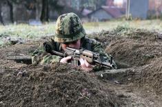 Soldiers undergo basic training