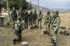 Обука борбених тимова 72. бригаде за специјалне операције
