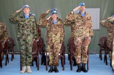 Rotation of SAF units in peacekeeping operation