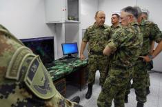 Обилазак јединице 126. бригаде ВОЈИН