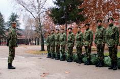 December Class of Soldiers Admitted to Military Service