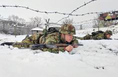 Провера индивидуалне обучености најмлађих војника