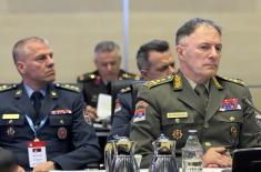 Генерал Мојсиловић на састанку начелника генералштабова региона