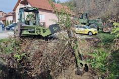 Vojska Srbije nastavlja da pomaže građanima Novog Pazara