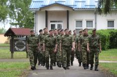 Обилазак тенковског батаљона у Сремској Митровици