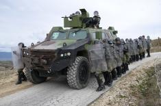 Провера јединице Војске Србије за учешће у мировној операцији