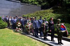 Laying of wreaths on the occasion of Victory Day over fascism