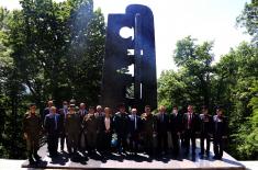 Laying of wreaths on the occasion of Victory Day over fascism