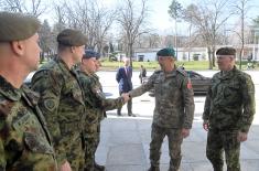 Састанак начелника Генералштаба са командантом Кфора