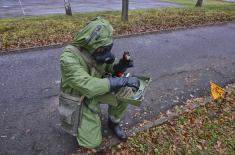 Collective training in SAF CBRN units