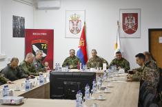 Strengthening bilateral military cooperation with Cyprus