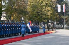 Visit from Commander of National Guard Cyprus