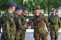 Meeting between Chief of General Staff and KFOR Commander