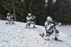 Members of 72nd Special Operations Brigade undergo winter training