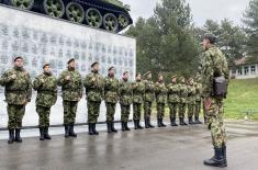 Početak obuke najmlađe generacije vojnika na služenju vojnog roka